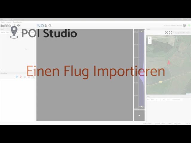Vorschaubild: POI Studio Tutorial 2/3 - Flug Importieren
