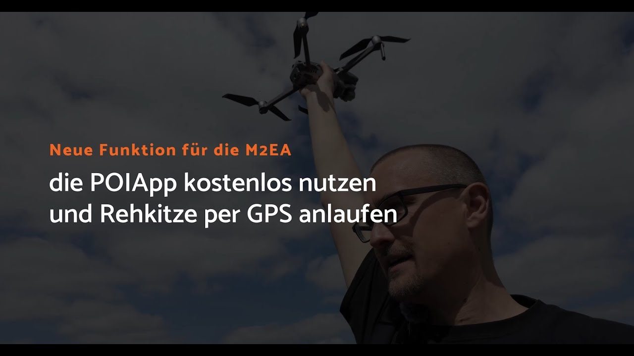 Vorschaubild: Neue Funktion für die M2EA  - die POIApp kostenlos nutzen und Rehkitze per GPS anlaufen