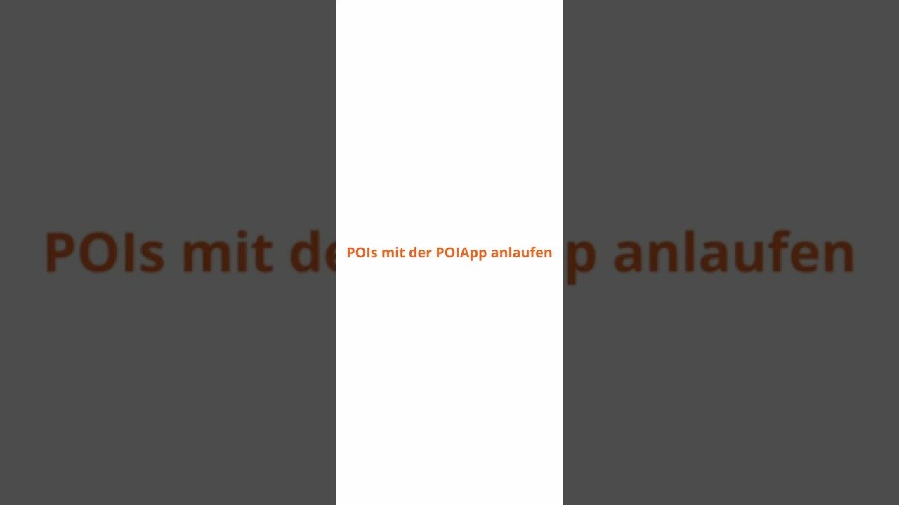 Vorschaubild: Tutorial POISuite | Teil 11 | POIs anlaufen