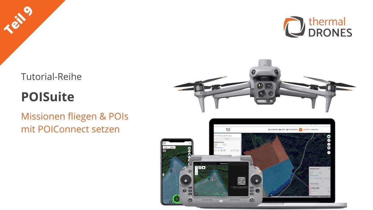 Vorschaubild: Tutorial POISuite | Teil 9 | Missionen fliegen & POIs mit POIConnect setzen