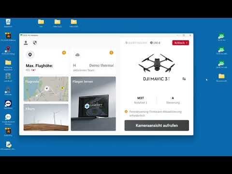 Vorschaubild: DJI RC Pro Fernsteuerung auf dem Laptop bedienen und Video nutzen etc.